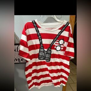 Where's Waldo? men Size 2X Tshirt Costume Top NWOT